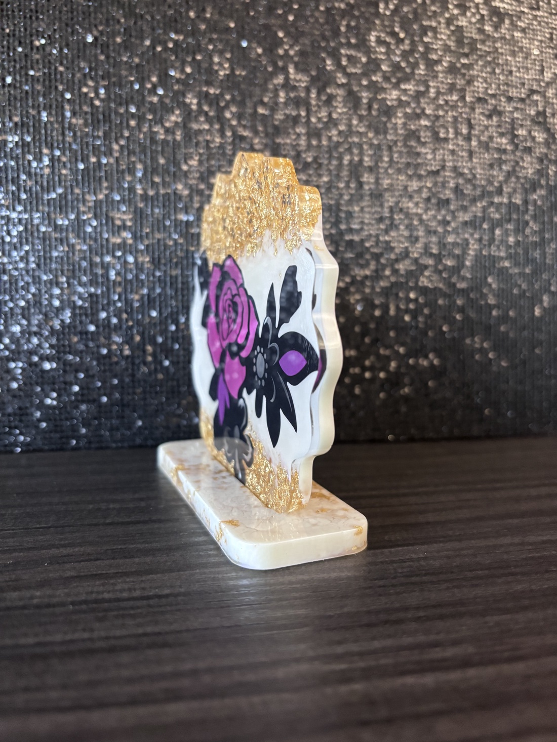 Suport pahar/Decorațiune artizanală din rășină realizată manual - casă & stil de viață - decorațiuni de casă - decorațiuni de masă și rafturi - decorațiuni de masă - Artynos.ro