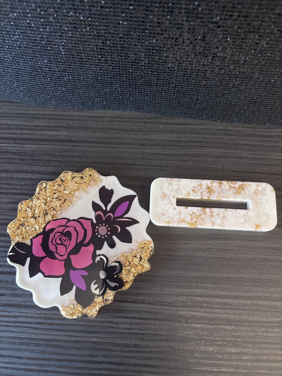 Suport pahar/Decorațiune artizanală din rășină realizată manual - casă & stil de viață - decorațiuni de casă - decorațiuni de masă și rafturi - decorațiuni de masă - Artynos.ro