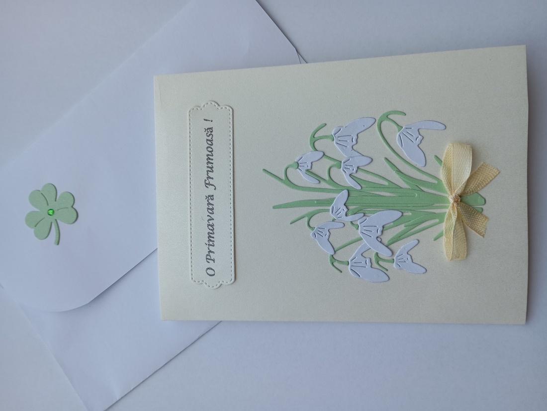 Felicitare Buchet de ghiocei - casă & stil de viață - produse de papetărie - invitații, felicitări - Artynos.ro