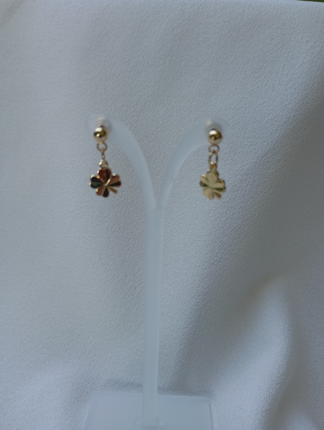 Cercei Norocel la purtator placati cu aur - bijuterii - cercei - cercei din mărgele - Artynos.ro