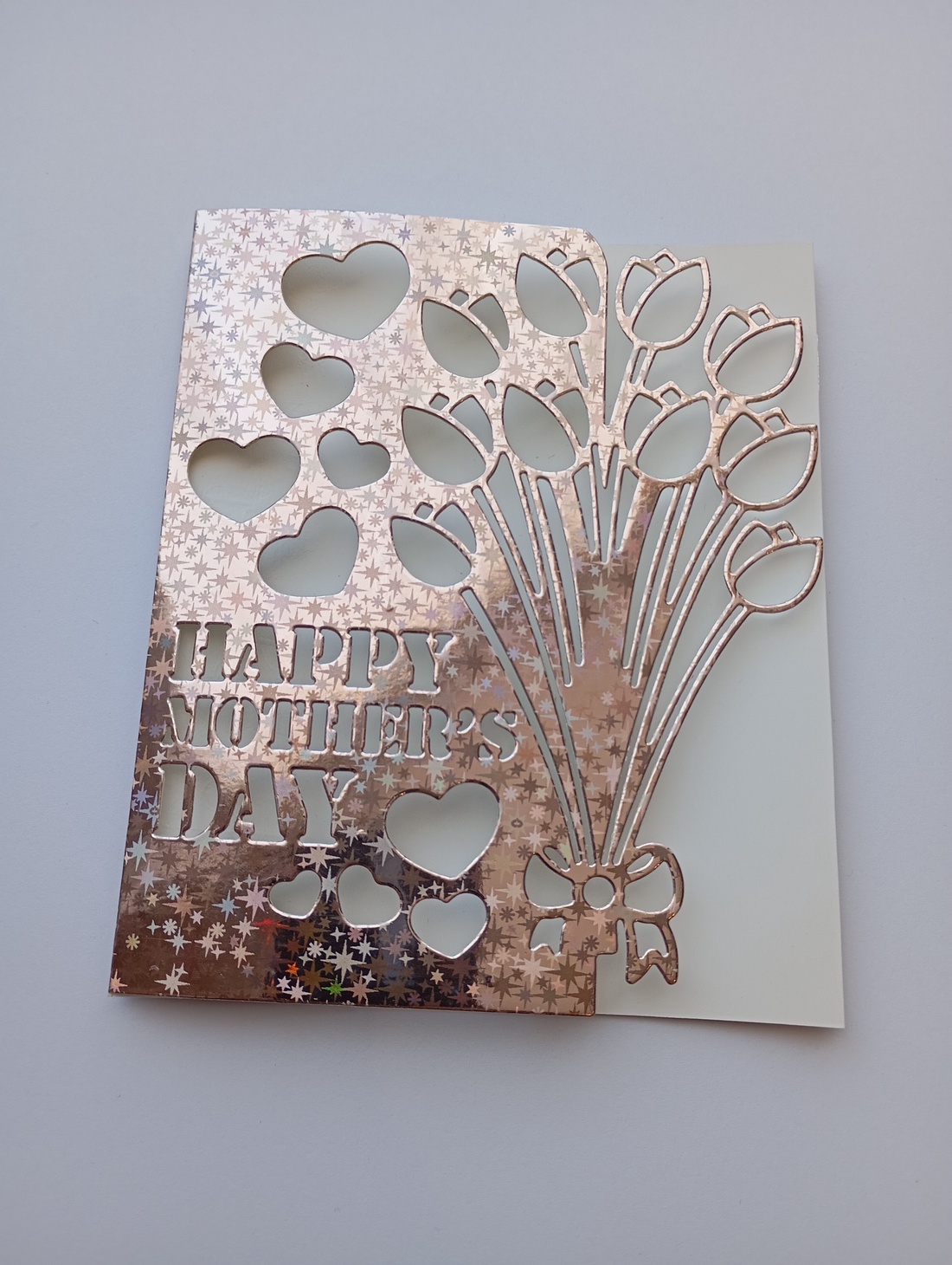 Felicitare sclipitoare pentru Ziua Mamei - casă & stil de viață - produse de papetărie - invitații, felicitări - Artynos.ro