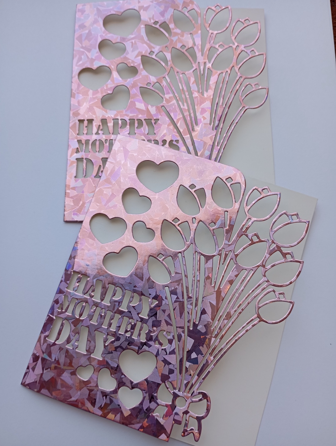 Felicitare sclipitoare pentru Ziua Mamei - casă & stil de viață - produse de papetărie - invitații, felicitări - Artynos.ro