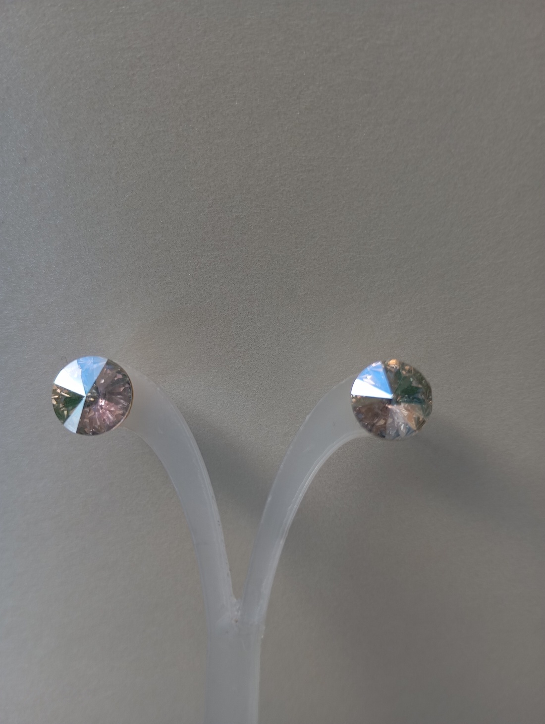 Cercei Swarovski Moonlight 8 mm si tortite aurii din otel inoxidabil - bijuterii - cercei - cercei din mărgele - Artynos.ro