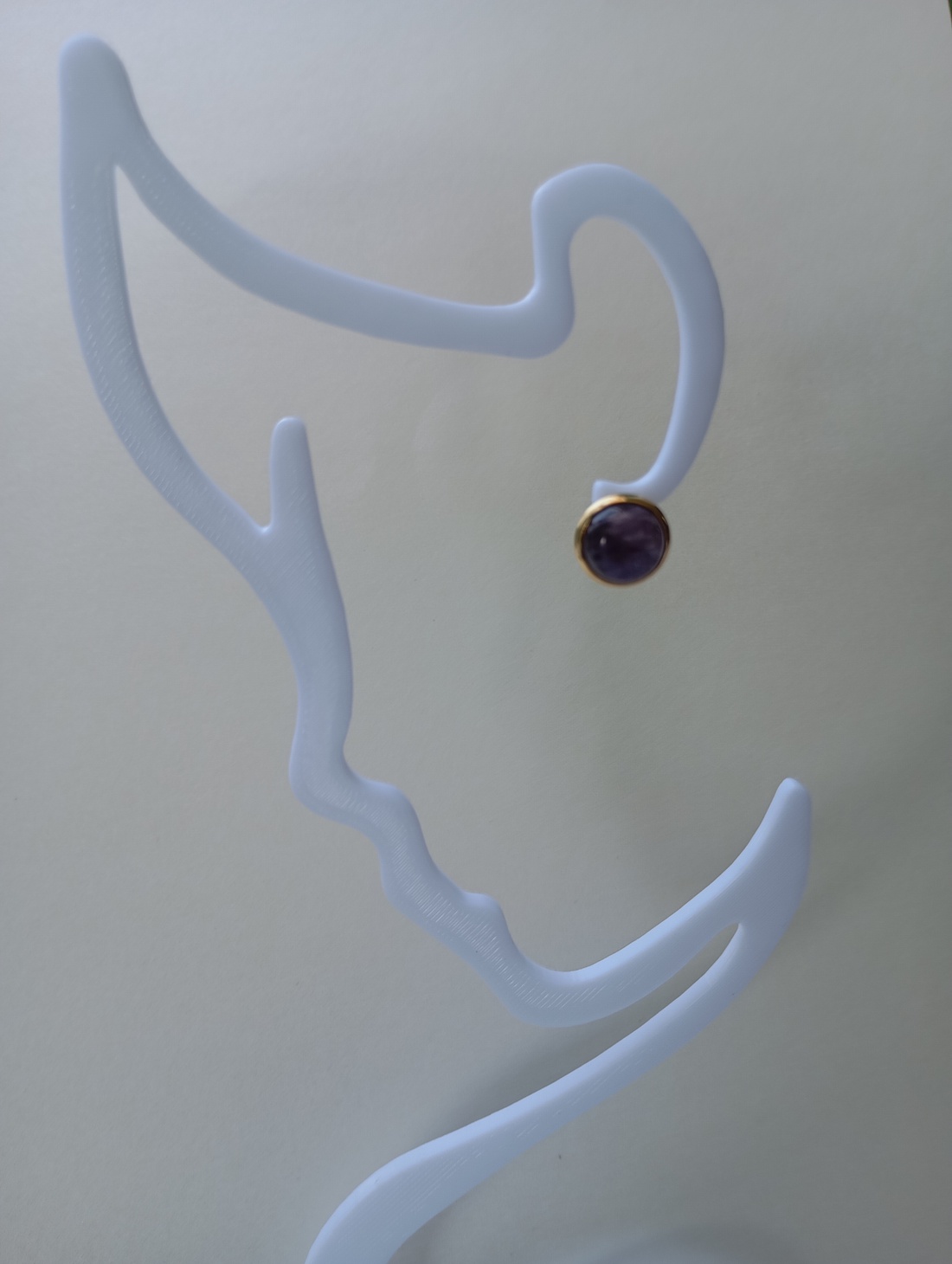 Set 4 perechi cercei semipretioase 10mm - bijuterii - cercei - cercei din pietre semiprețioase - Artynos.ro