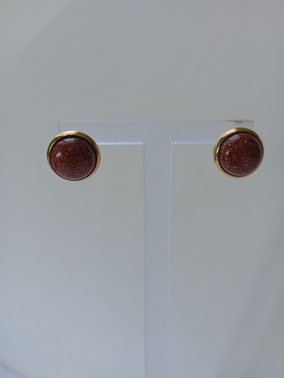 Set 4 perechi cercei semipretioase 10mm - bijuterii - cercei - cercei din pietre semiprețioase - Artynos.ro