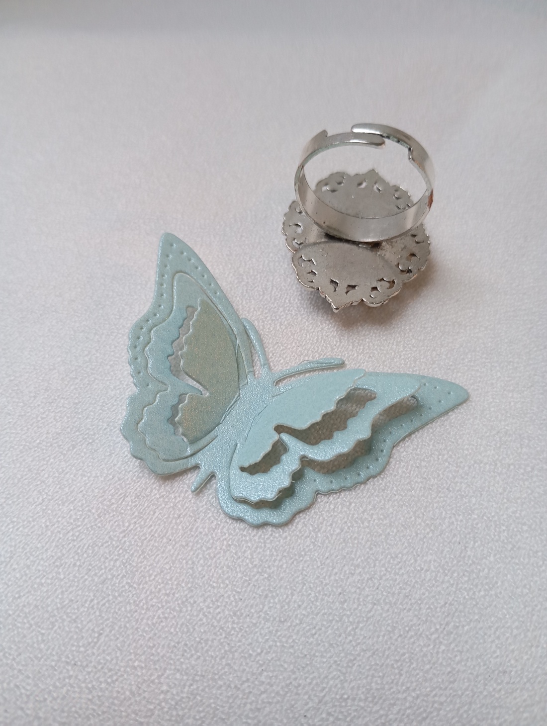 Inel reglabil cu cristale Swarovski - bijuterii - inele - inele cu pietre semiprețioase - Artynos.ro