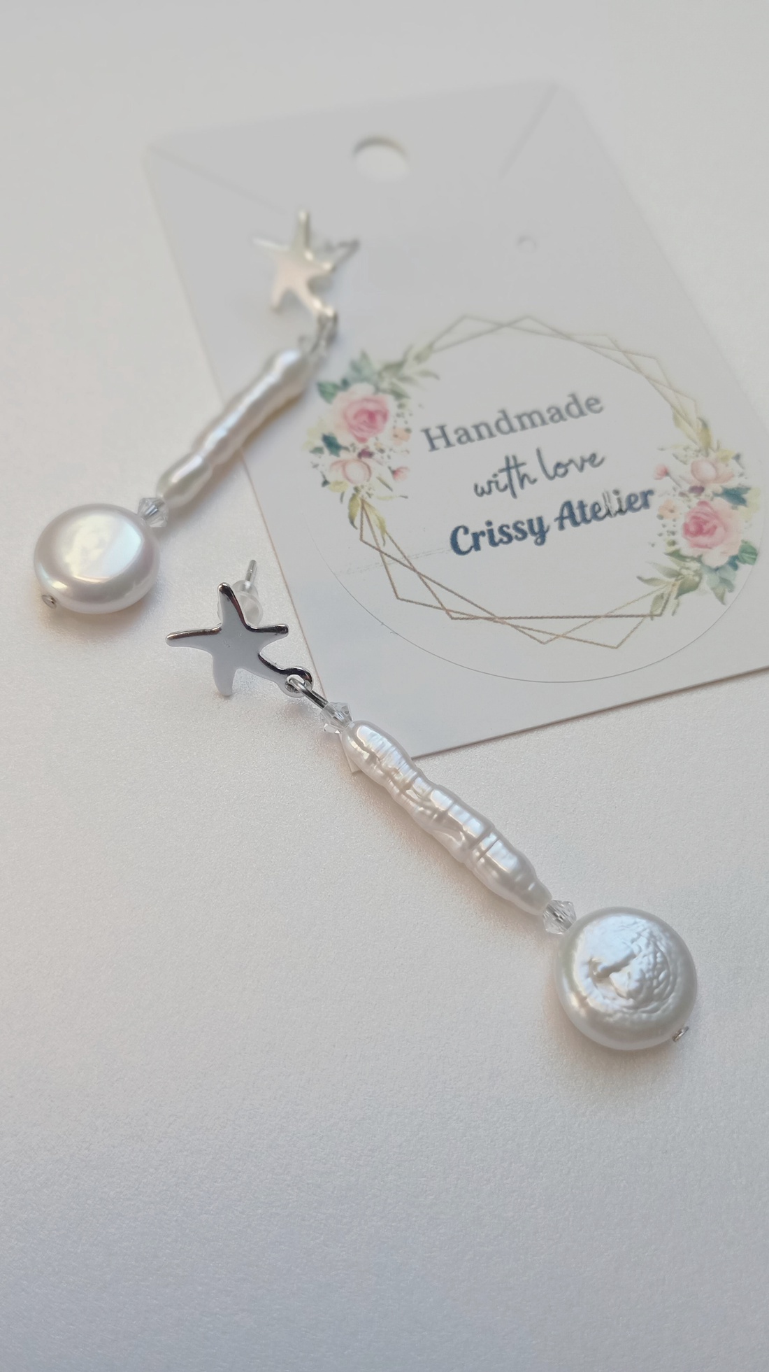 Set Perle si Swarovski - bijuterii - seturi de bijuterii - Artynos.ro