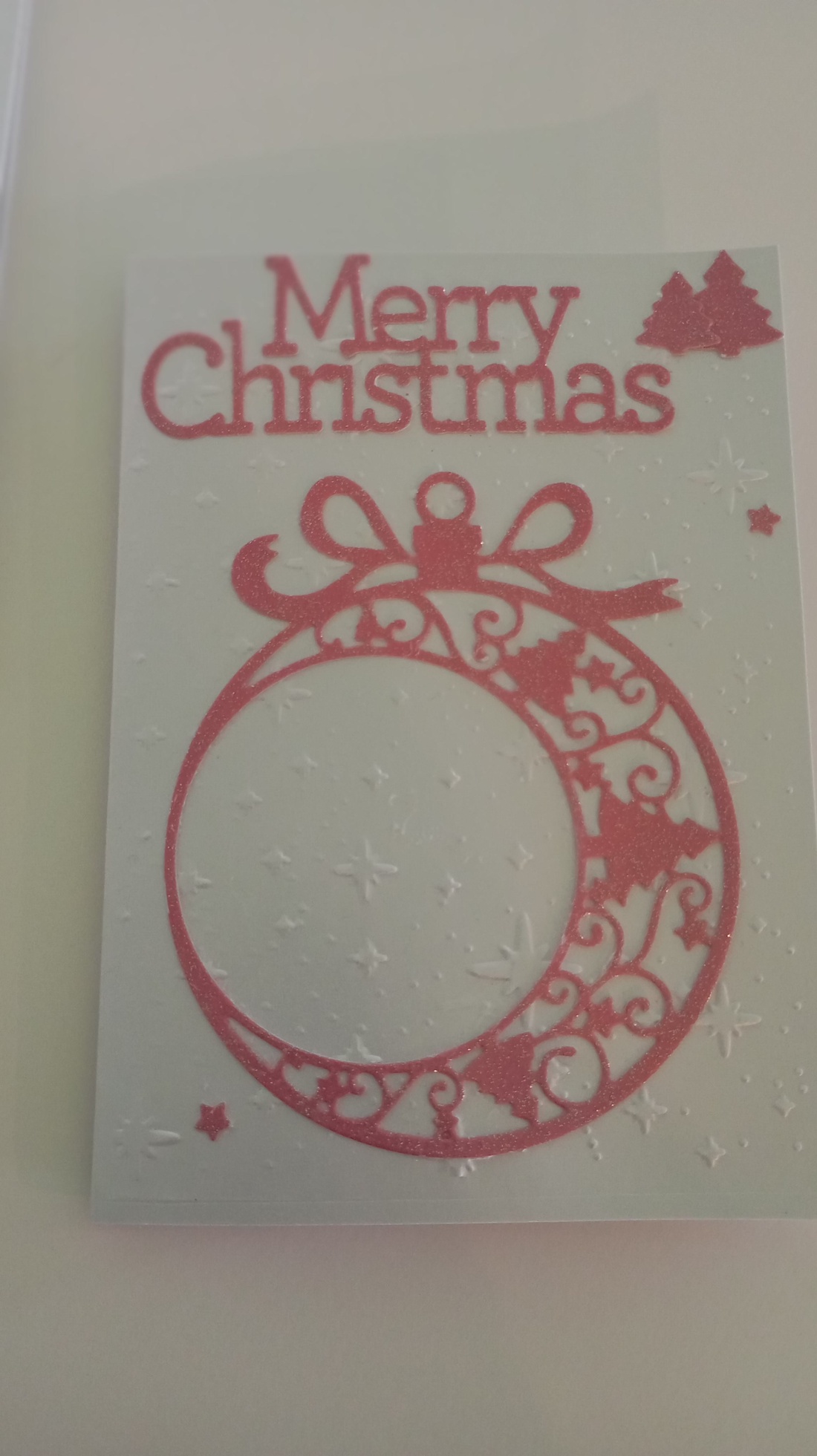 Felicitare Merry Pink Crhistmas - casă & stil de viață - produse de papetărie - invitații, felicitări - Artynos.ro