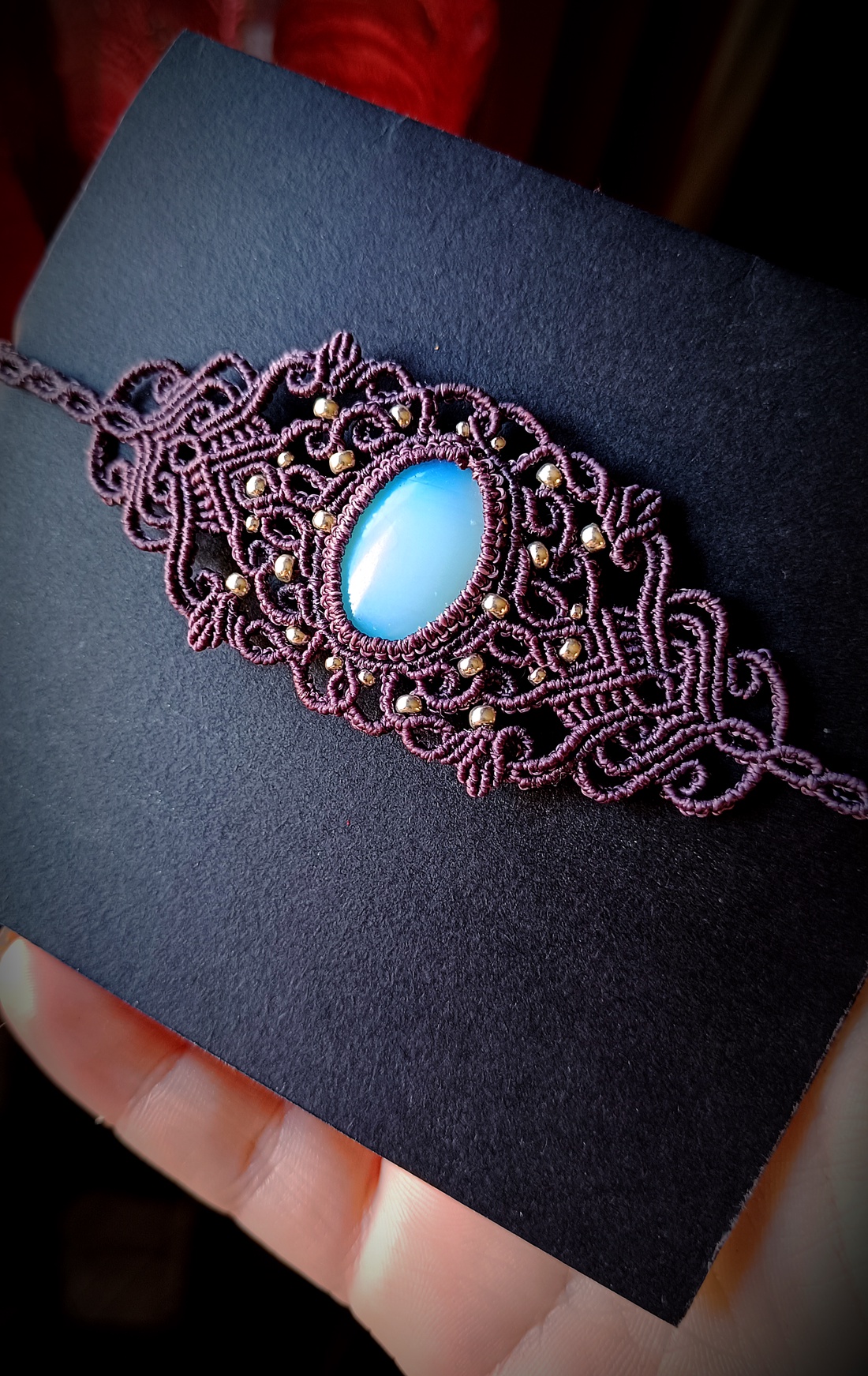 Brățară micromacrame cu Opal și biluțe Myiuki - bijuterii - brățări - brățară împletită, brățară din fire - Artynos.ro Brățară micromacrame cu Opal și biluțe Myiuki - bijuterii - brățări - brățară împletită, brățară din fire - Artynos.ro