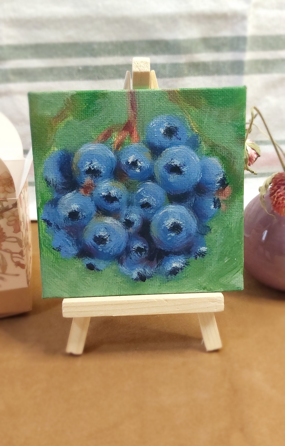 Martisor delicios afine - arte vizuale și accesorii  - picturi - pictură acrilică - Artynos.ro