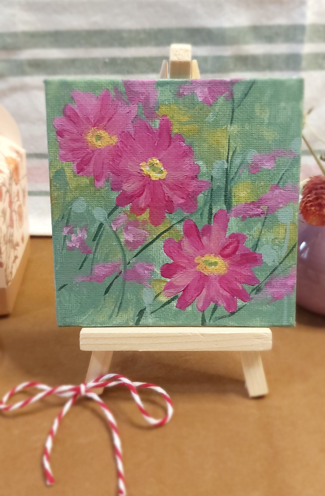 Mărțișor deosebit cu flori - bijuterii - mărțișor - Artynos.ro