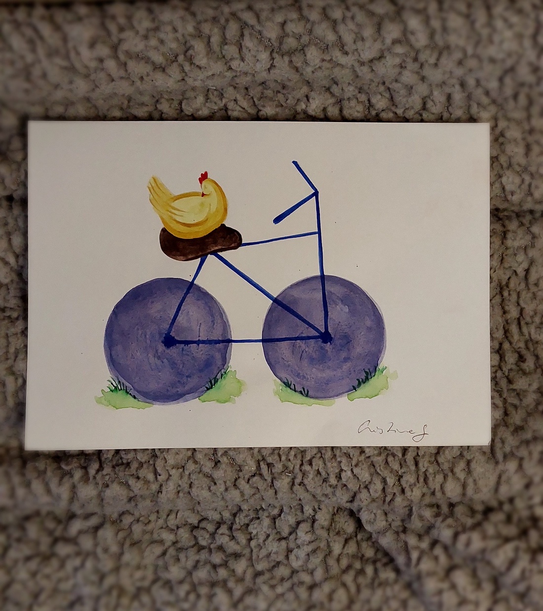 Ilustratie amuzantă  - arte vizuale și accesorii  - picturi - acuarele picturi - Artynos.ro