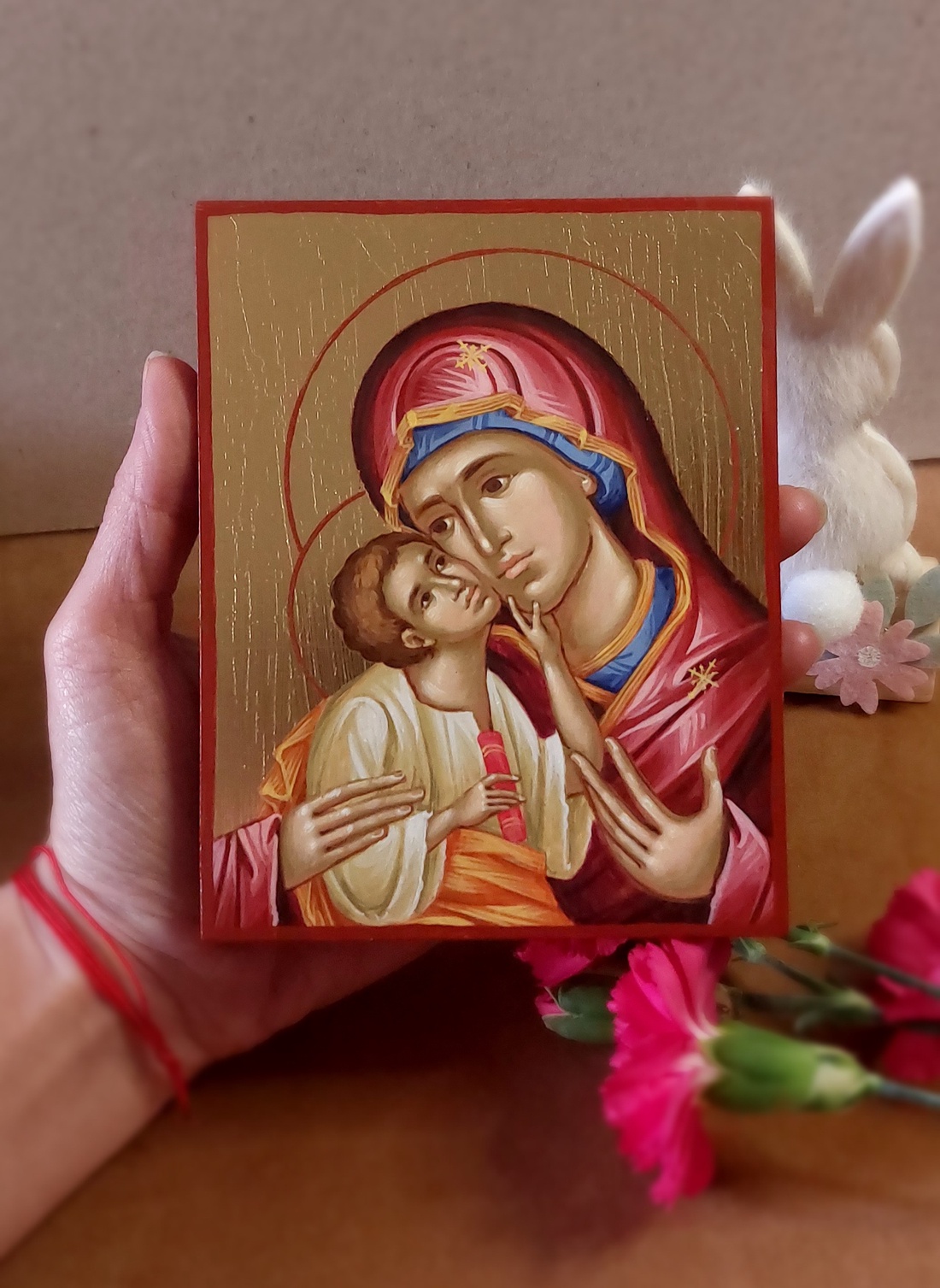 Icoană Maica Domnului cu Pruncul  - casă & stil de viață - accesorii religioase - binecuvântarea casei - Artynos.ro