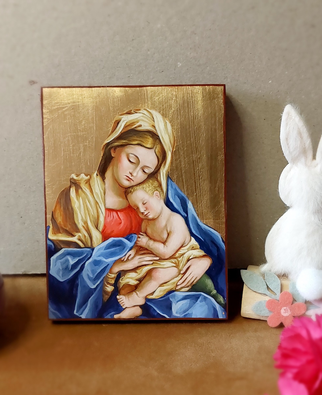 Icoana Maica Domnului cu Pruncul  - casă & stil de viață - accesorii religioase - icoane cu sfinți - Artynos.ro