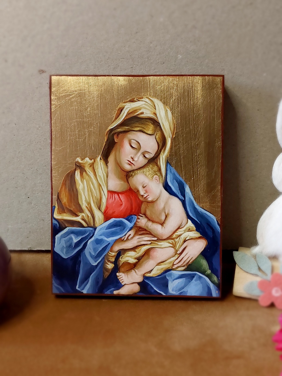 Icoana Maica Domnului cu Pruncul  - casă & stil de viață - accesorii religioase - icoane cu sfinți - Artynos.ro