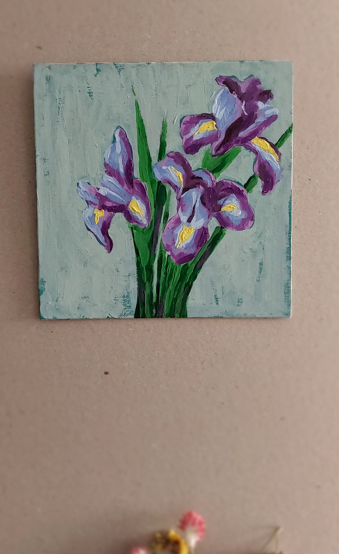 Tablou iriși  - arte vizuale și accesorii  - picturi - picturi în tehnică mixtă - Artynos.ro