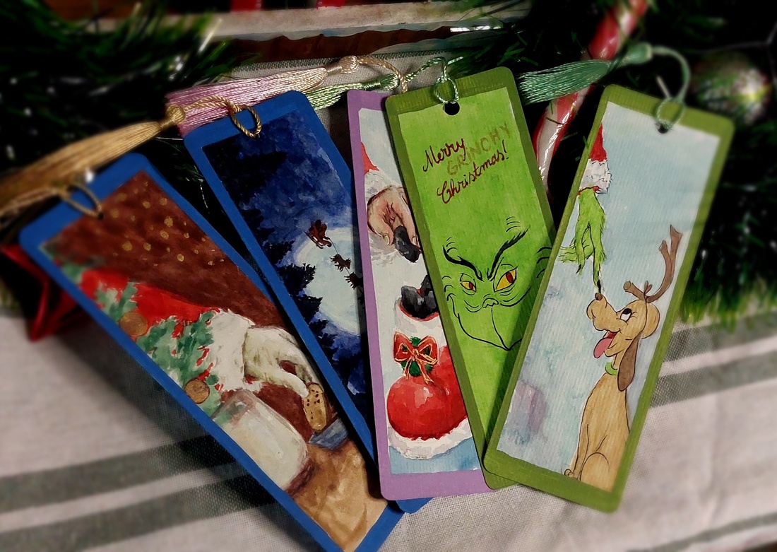 Semn de carte Grinch - cărți și creații cu tematică muzicală, cadouri - semn de carte - Artynos.ro