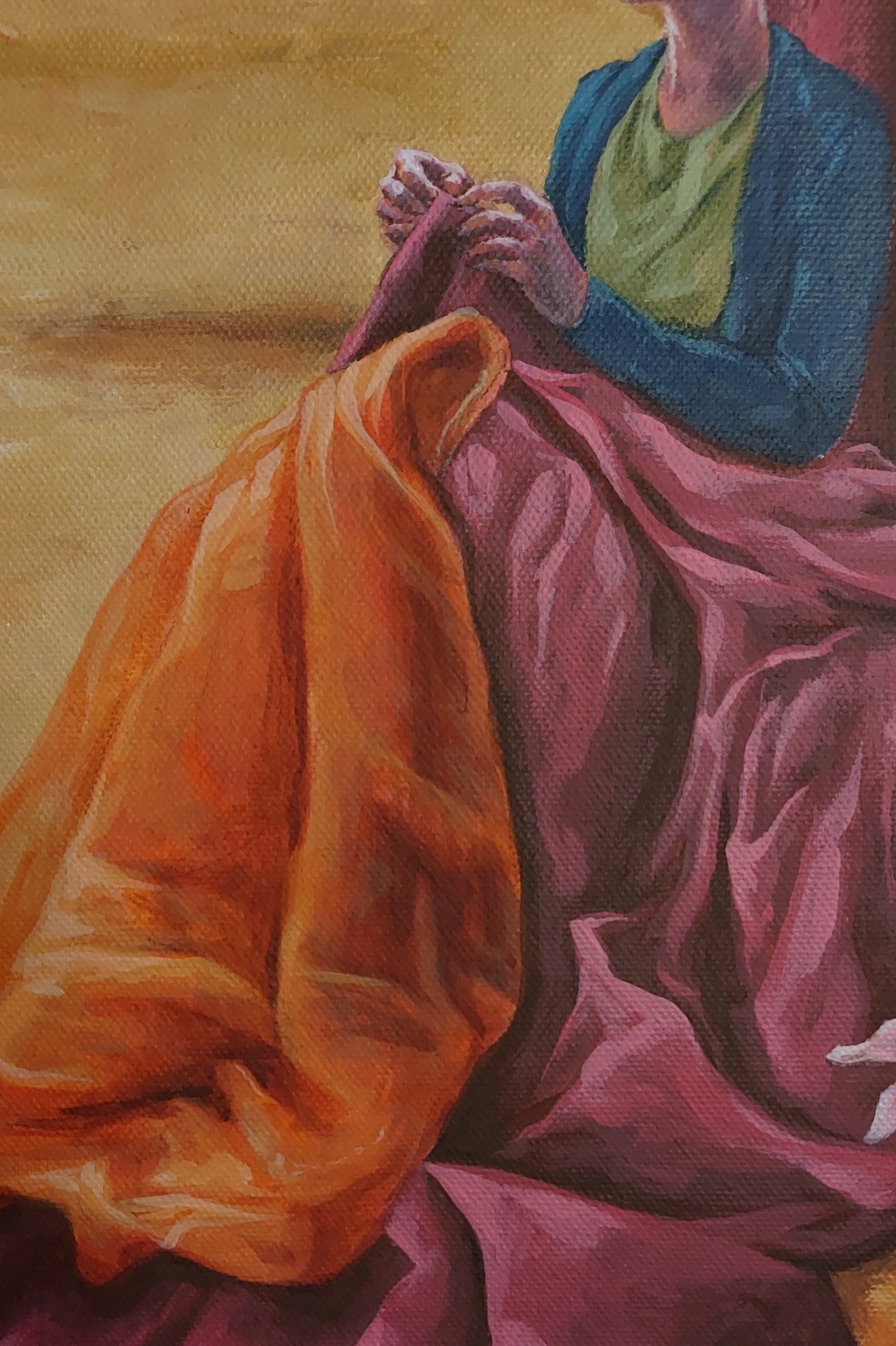 Tablou Nature vs Consumerism  - arte vizuale și accesorii  - picturi - pictură acrilică - Artynos.ro