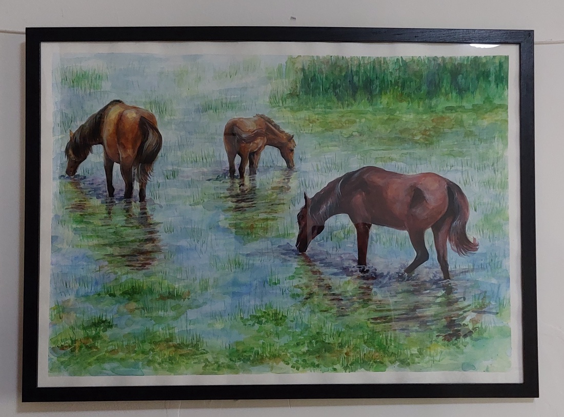 Caii - casă & stil de viață - decorațiuni de casă - picturi murale - tablouri/picturi pe pânză - Artynos.ro
