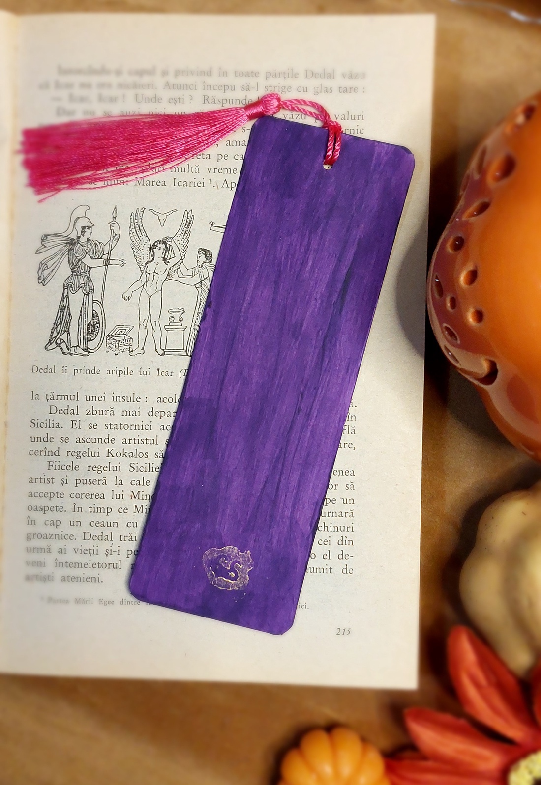 Semn de carte handmade- reader - cărți și creații cu tematică muzicală, cadouri - semn de carte - Artynos.ro