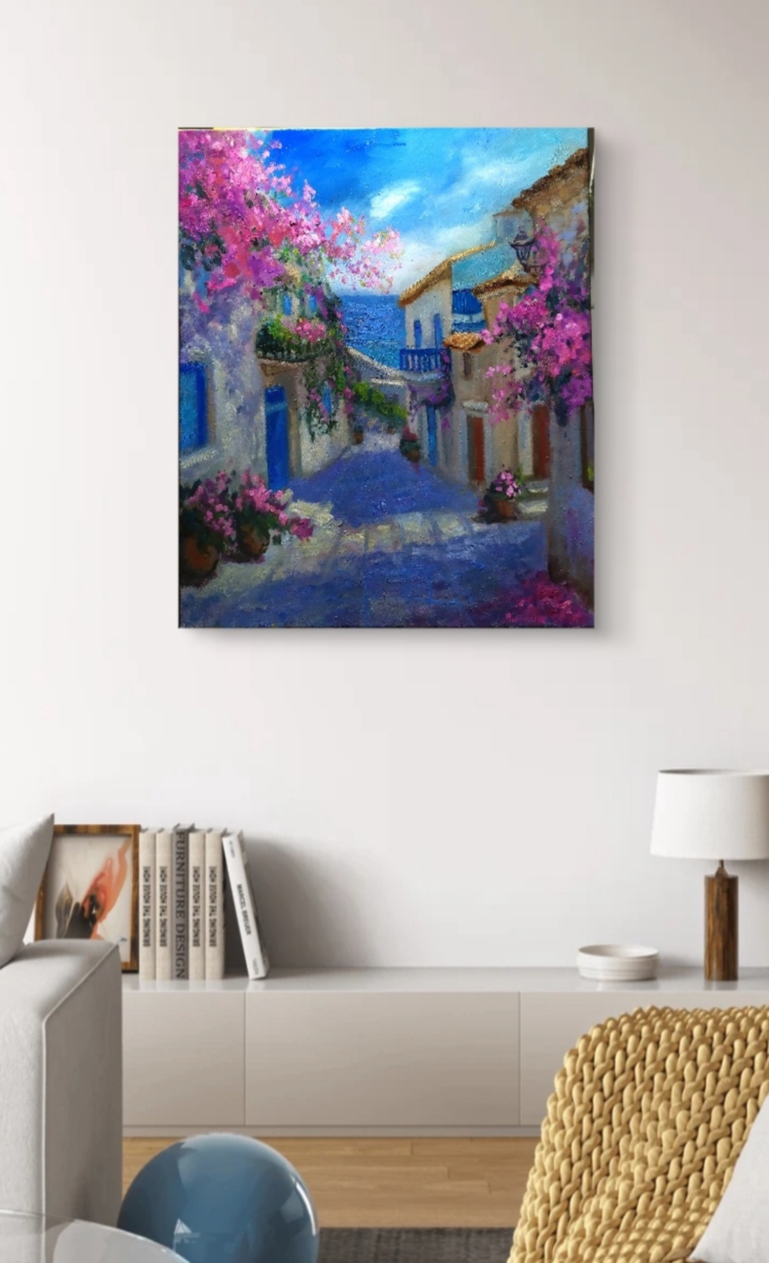 Pictură ulei Kalimera - arte vizuale și accesorii - picturi - pictură în ulei - Artynos.ro Pictură ulei Kalimera - arte vizuale și accesorii - picturi - pictură în ulei - Artynos.ro