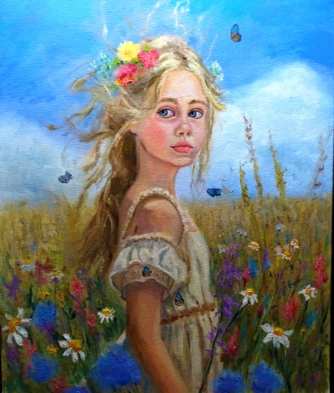 Pictură ulei, Ilinca - arte vizuale și accesorii - picturi - pictură în ulei - Artynos.ro Pictură ulei, Ilinca - arte vizuale și accesorii - picturi - pictură în ulei - Artynos.ro
