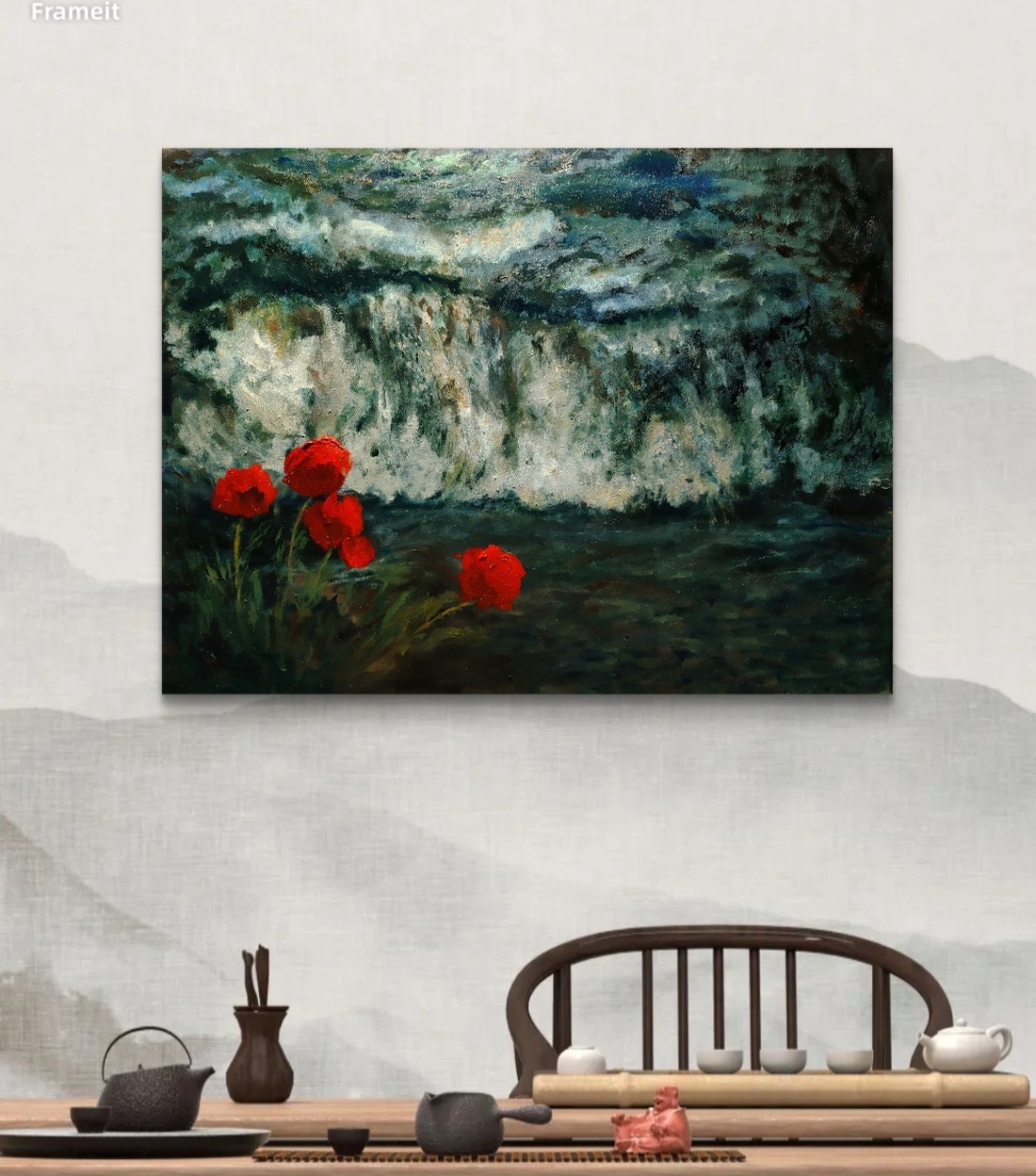 Pictură ulei Macii și marea - arte vizuale și accesorii - picturi - pictură în ulei - Artynos.ro Pictură ulei Macii și marea - arte vizuale și accesorii - picturi - pictură în ulei - Artynos.ro