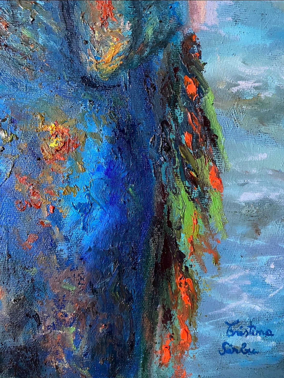 Pictură ulei November rain - arte vizuale și accesorii - picturi - pictură în ulei - Artynos.ro Pictură ulei November rain - arte vizuale și accesorii - picturi - pictură în ulei - Artynos.ro