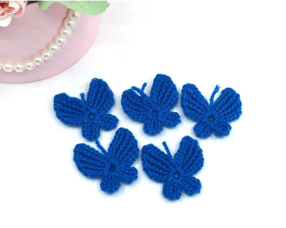 Fluturi mari crosetati - accessorii și unelte - accesorii decorative - alte accesorii - Artynos.ro Fluturi mari crosetati - accessorii și unelte - accesorii decorative - alte accesorii - Artynos.ro
