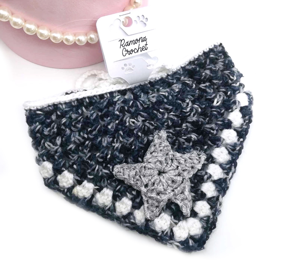 Bandana crosetata Handsome Boy - casă & stil de viață - accesorii pentru animale - paturi și echipamente câini - colier de câine, set de lesă - Artynos.ro Bandana crosetata Handsome Boy - casă & stil de viață - accesorii pentru animale - paturi și echipamente câini - colier de câine, set de lesă - Artynos.ro