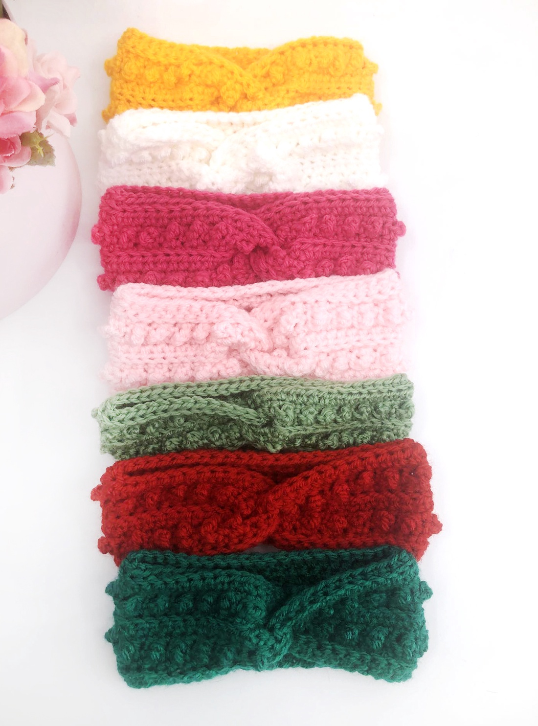 Bentite crosetate - îmbrăcăminte și modă - eșarfe, pălării, fularuri - bandă pentru cap - Artynos.ro