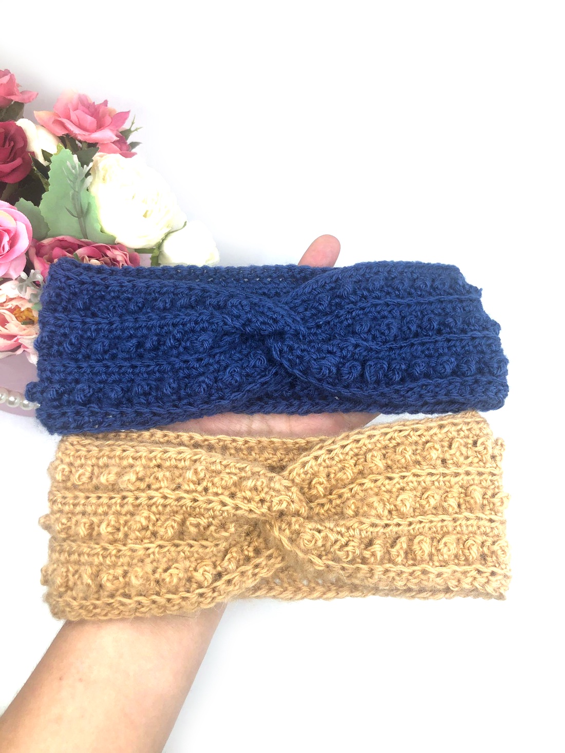 Bentite crosetate - îmbrăcăminte și modă - eșarfe, pălării, fularuri - bandă pentru cap - Artynos.ro Bentite crosetate - îmbrăcăminte și modă - eșarfe, pălării, fularuri - bandă pentru cap - Artynos.ro