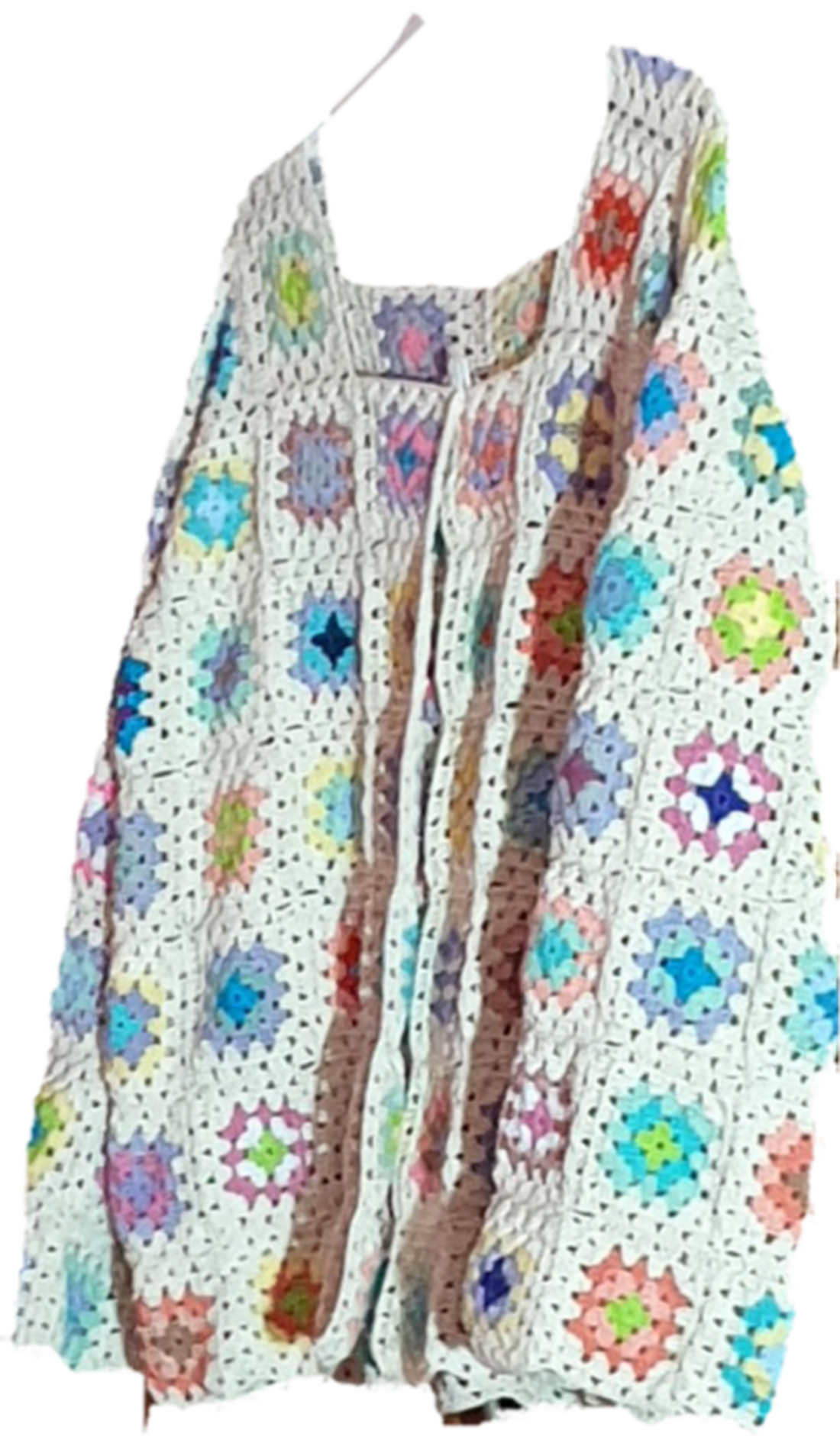 Jachetă crosetata din patrate granny - îmbrăcăminte și modă - haine damă - hanorace, cardigane - Artynos.ro Jachetă crosetata din patrate granny - îmbrăcăminte și modă - haine damă - hanorace, cardigane - Artynos.ro