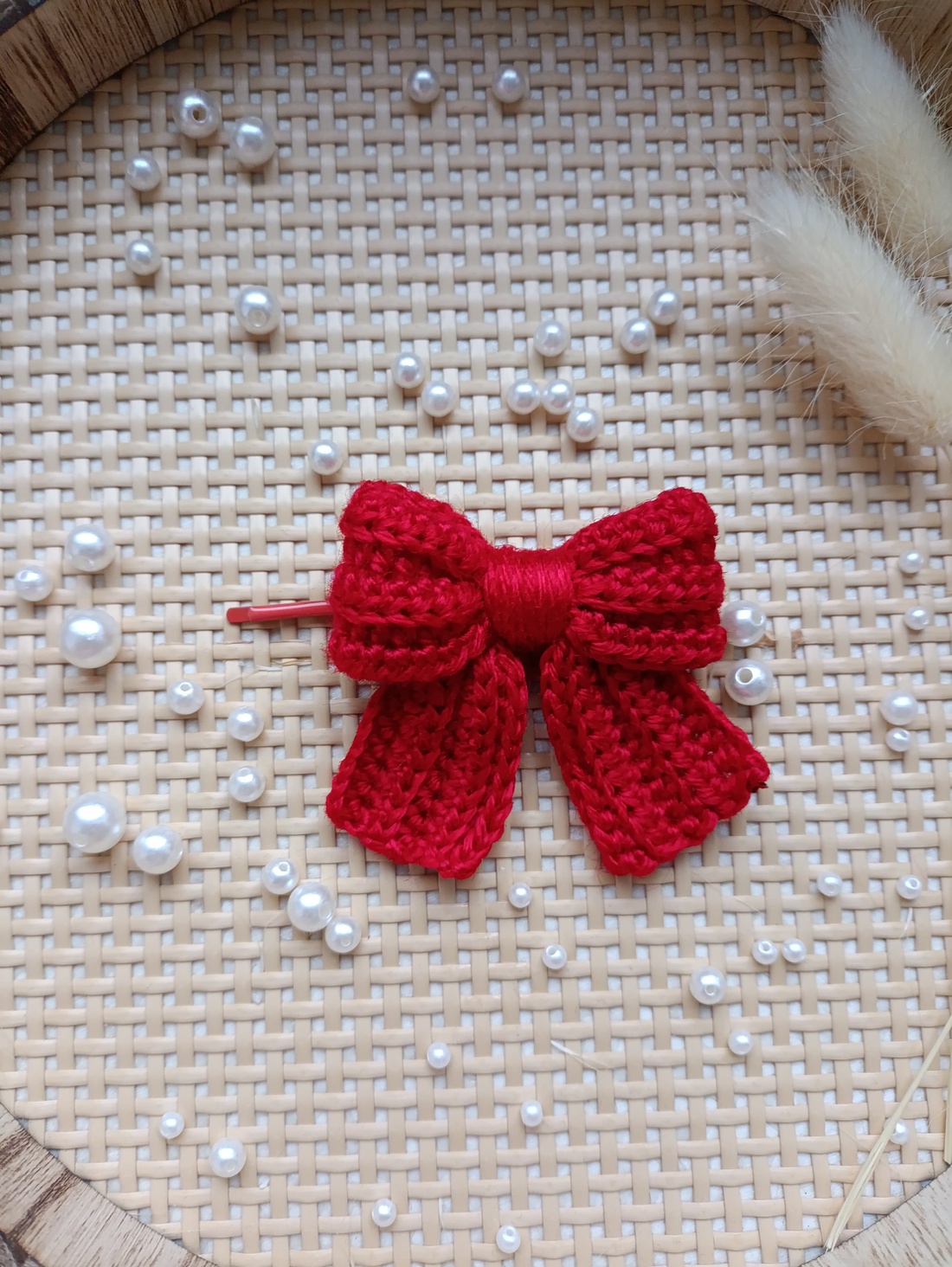 Fundiță de păr croșetată manual  - îmbrăcăminte și modă - accesorii păr - accesorii de păr - Artynos.ro