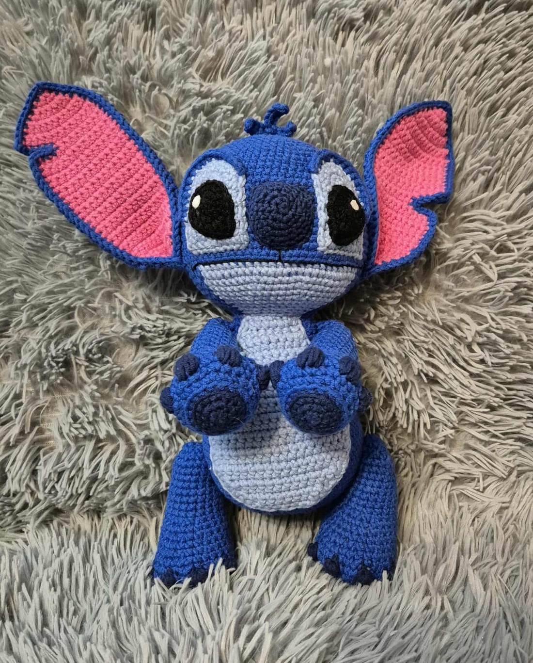 Stitch crosetat  - jucării și echipamente pentru copii - plușuri - personaje de basm din pluș - Artynos.ro