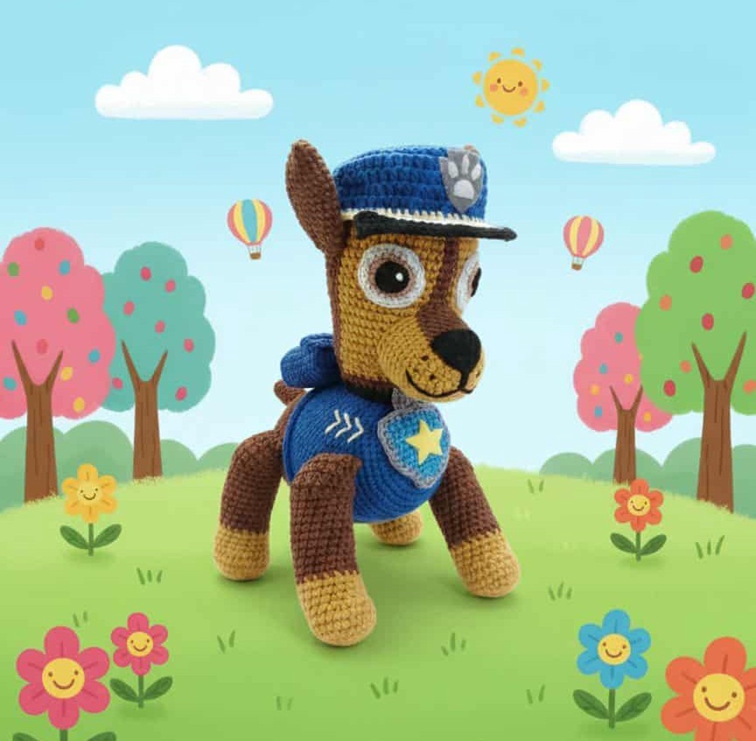 Chase - Paw Patrol - jucării și echipamente pentru copii - plușuri - câine de pluș - Artynos.ro