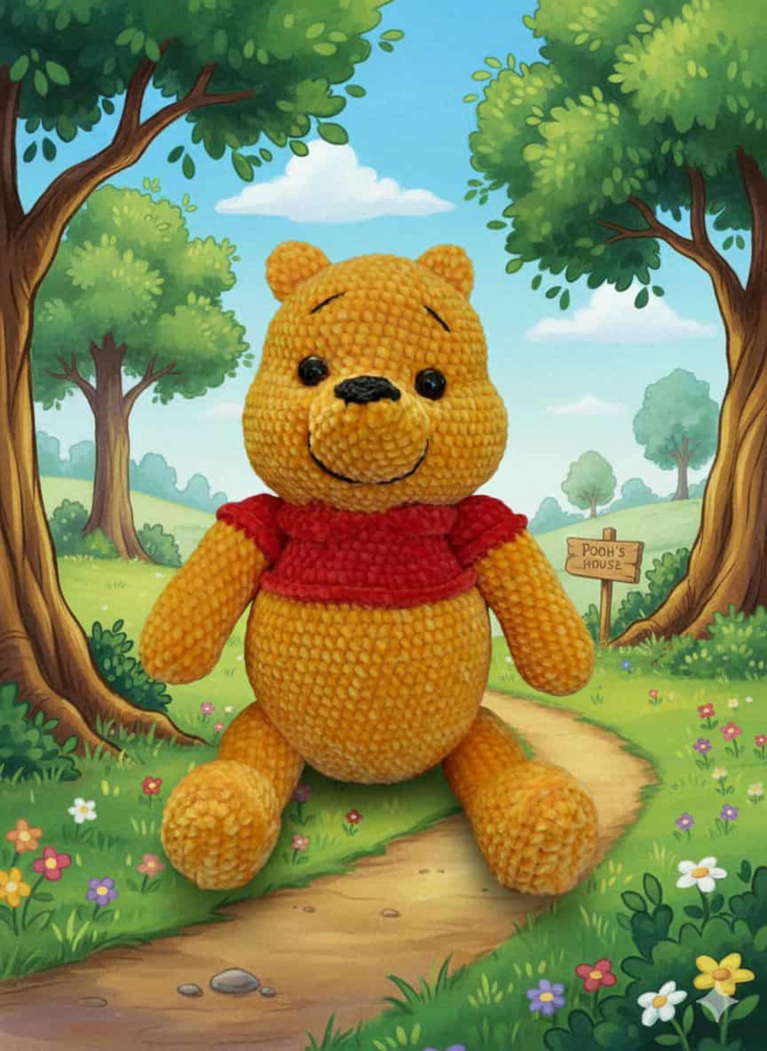 Ursulet Winnie the Pooh - jucării și echipamente pentru copii - plușuri - ursuleț de pluș - Artynos.ro