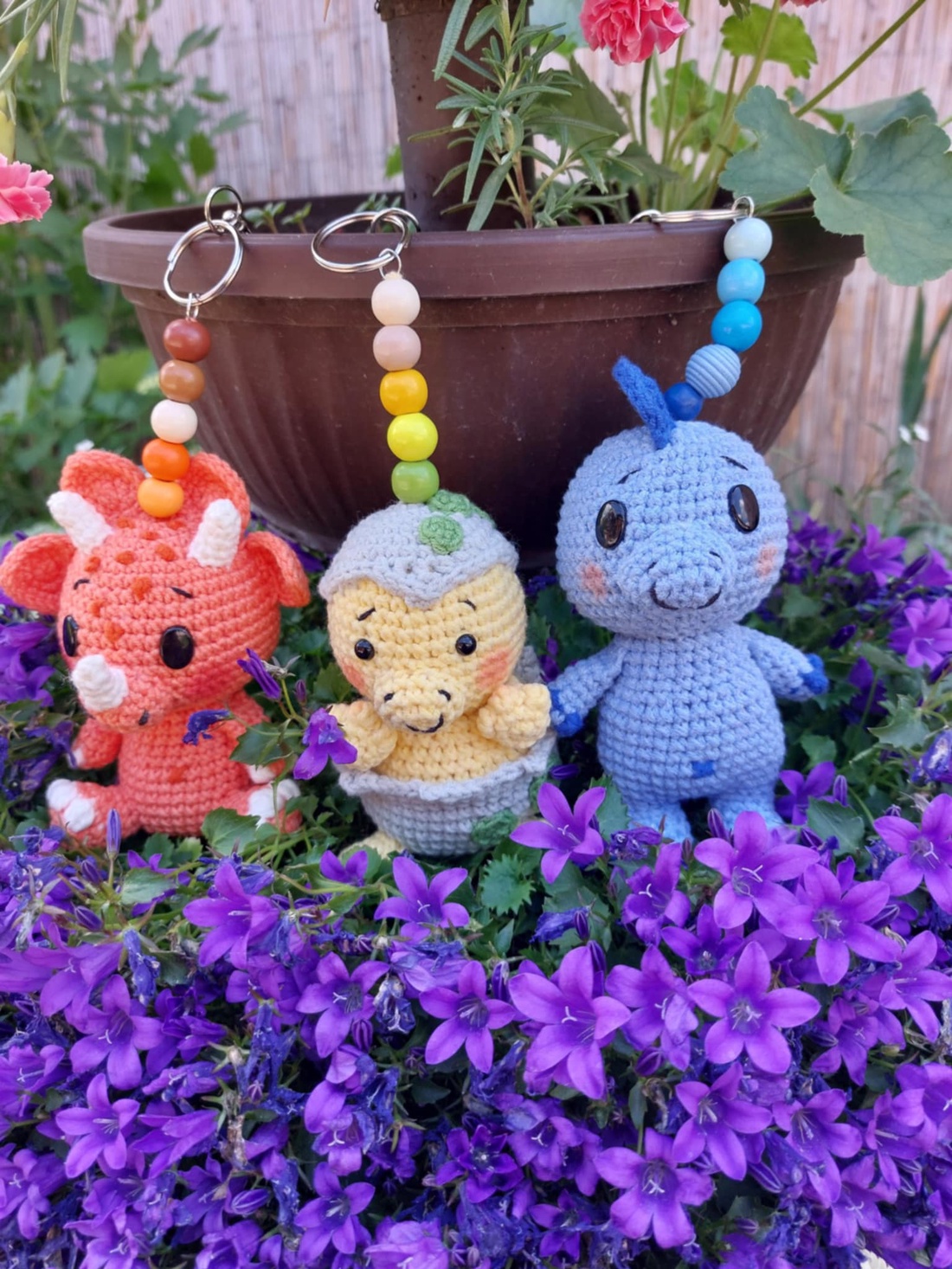 Breloc dino  - genți și portofele - accesorii genți - breloc - Artynos.ro