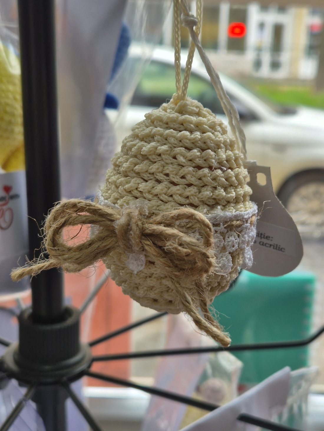 Ouă croșetate - decor de sărbători - decorațiuni de paște - ouă decorative - Artynos.ro