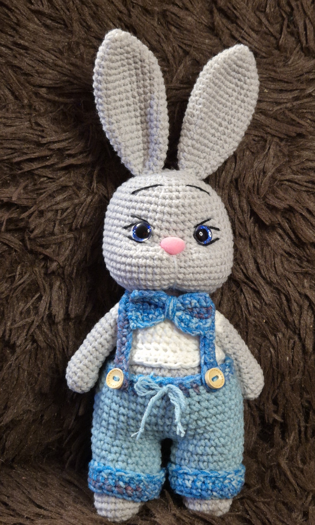 Iepuraș Micul Gentleman - jucării și echipamente pentru copii - plușuri - iepure de pluș - Artynos.ro