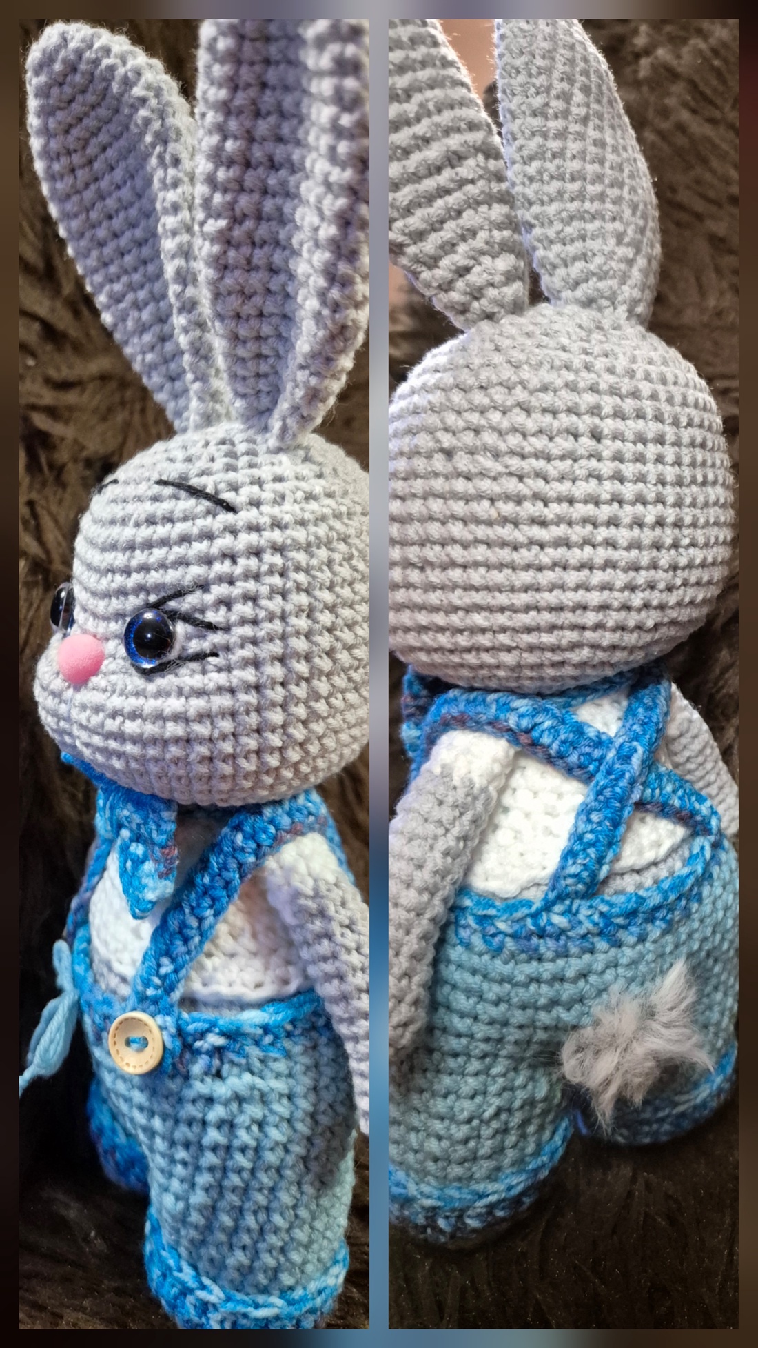 Iepuraș Micul Gentleman - jucării și echipamente pentru copii - plușuri - iepure de pluș - Artynos.ro