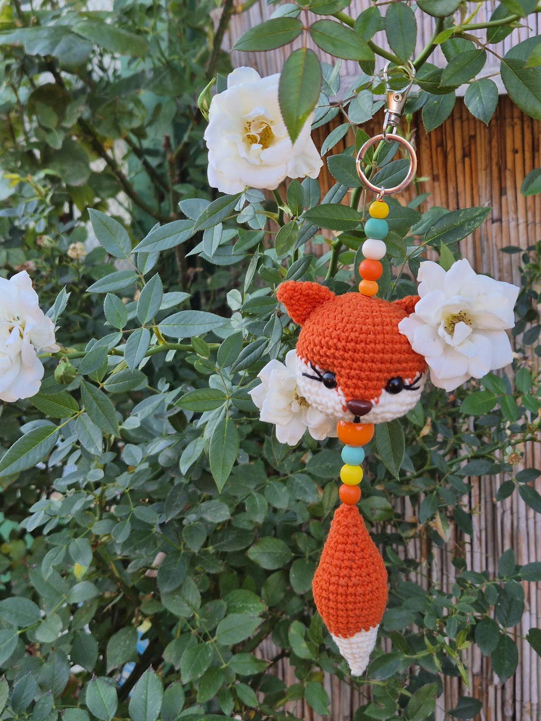 Breloc vulpe - genți și portofele - accesorii genți - breloc - Artynos.ro