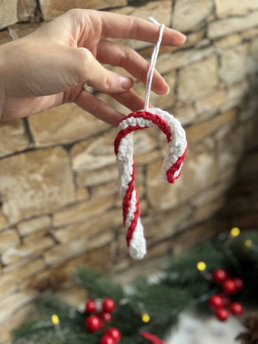 Acadea crosetata ornament pentru brad - crăciun - decorațiuni de crăciun de casă - globuri de crăciun - Artynos.ro