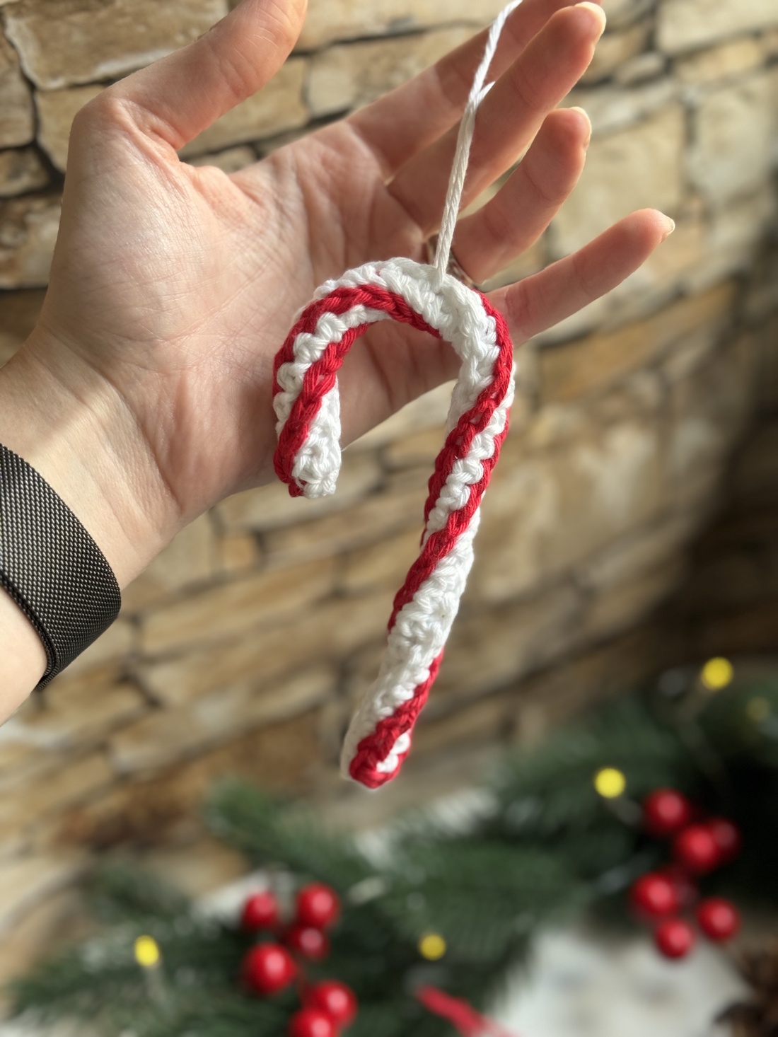 Acadea crosetata ornament pentru brad - crăciun - decorațiuni de crăciun de casă - globuri de crăciun - Artynos.ro