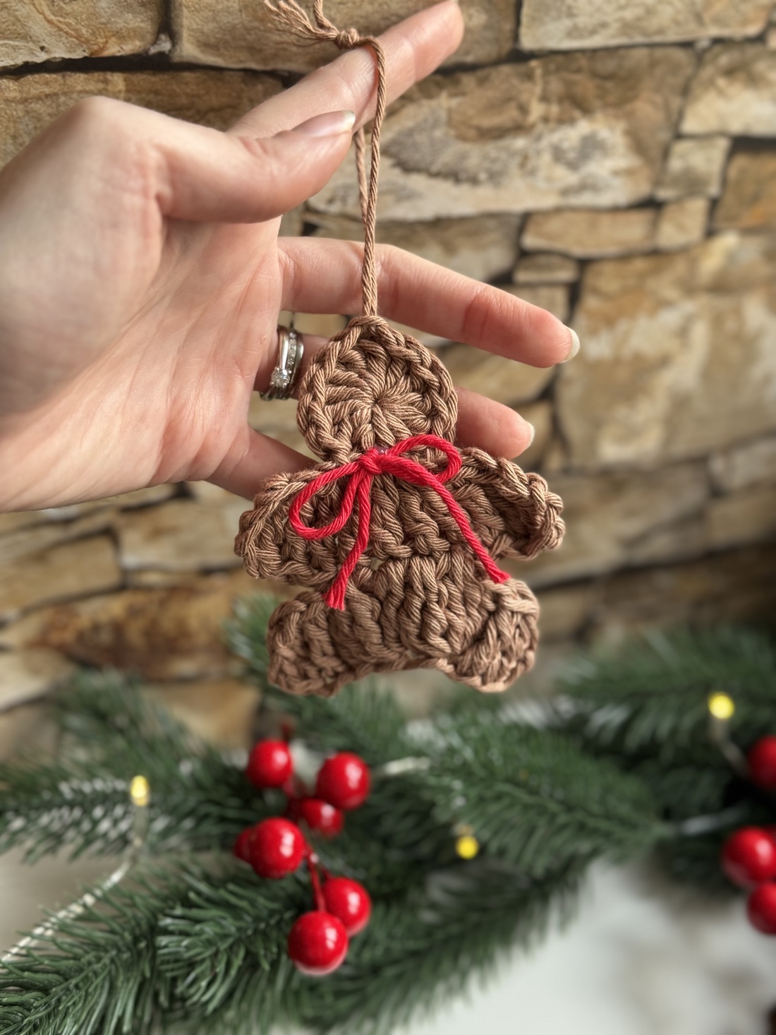 Ornament pentru brad Turta Dulce - crăciun - decorațiuni de crăciun de casă - globuri de crăciun - Artynos.ro