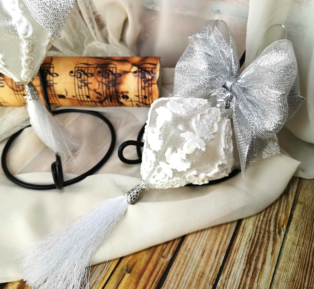 Vis de iarna - globuri pentru bradul de Craciun - crăciun - decorațiuni de crăciun de casă - globuri de crăciun - Artynos.ro