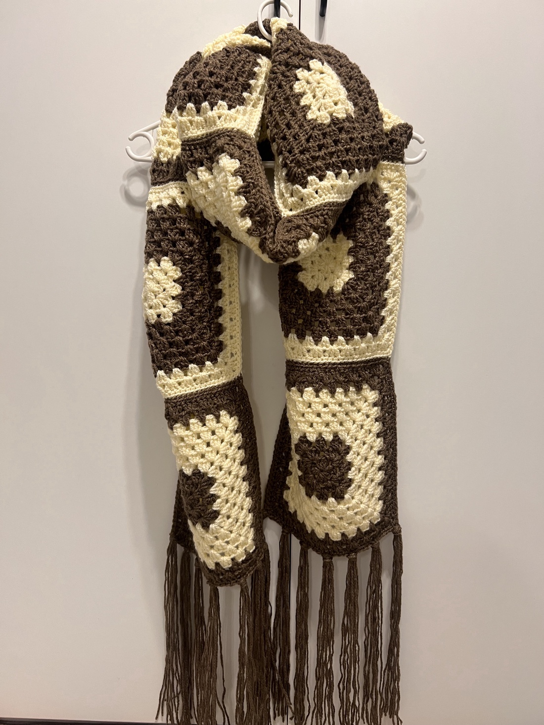 Fular din patrate 1 - îmbrăcăminte și modă - eșarfe, pălării, fularuri - bandă pentru cap - Artynos.ro