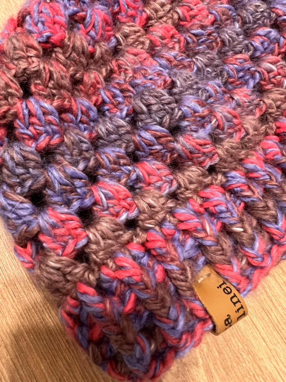 Caciula crosetata 1 - îmbrăcăminte și modă - eșarfe, pălării, fularuri - căciulă - Artynos.ro