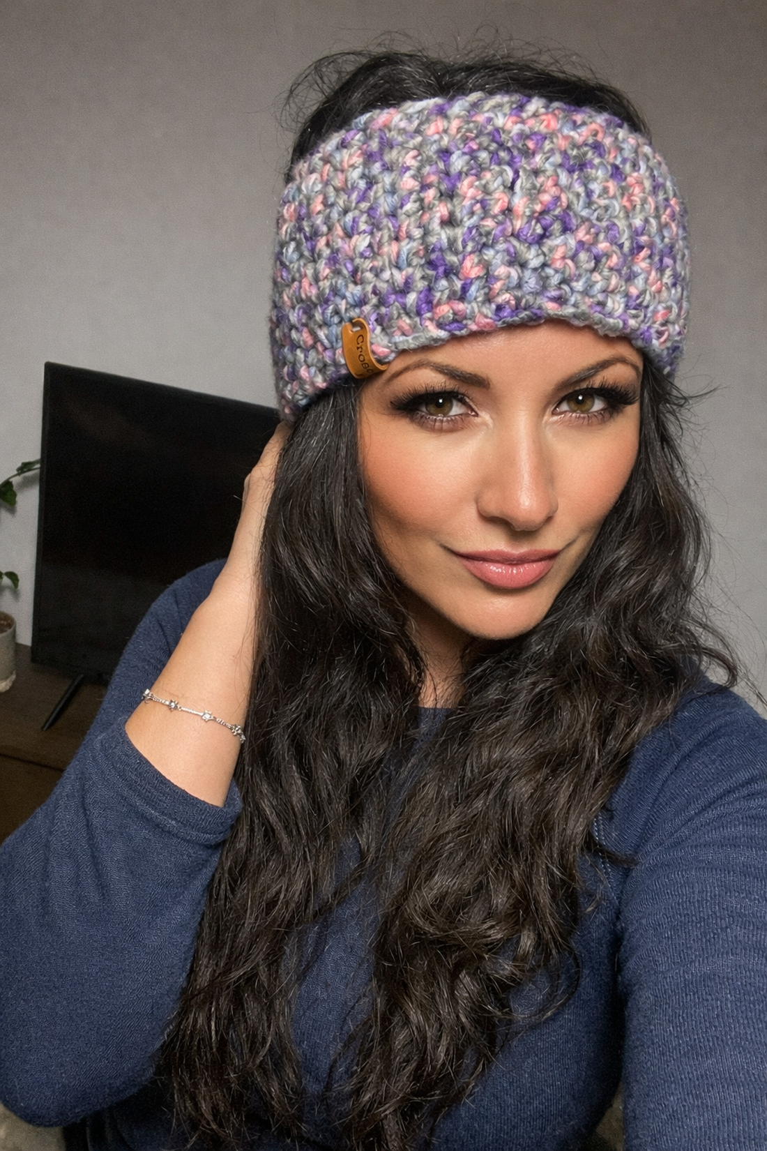 Bentita crosetata - îmbrăcăminte și modă - accesorii păr - bandă de păr și agrafe păr - Artynos.ro