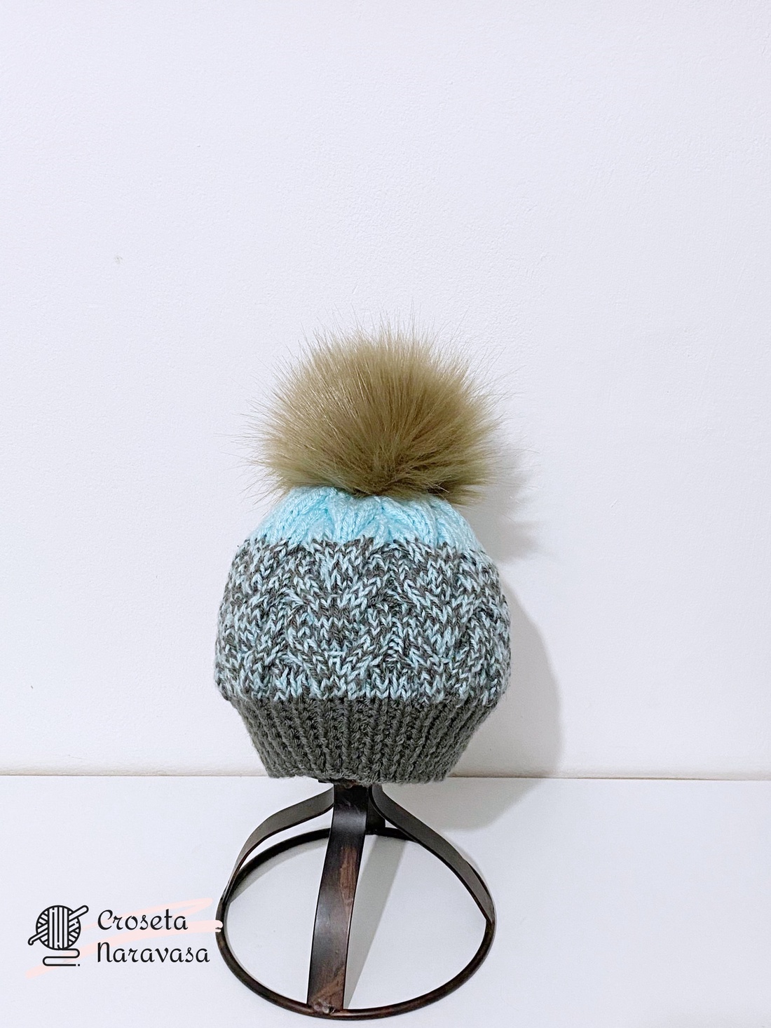 Caciula tricotata - îmbrăcăminte și modă - eșarfe, pălării, fularuri - căciulă - Artynos.ro